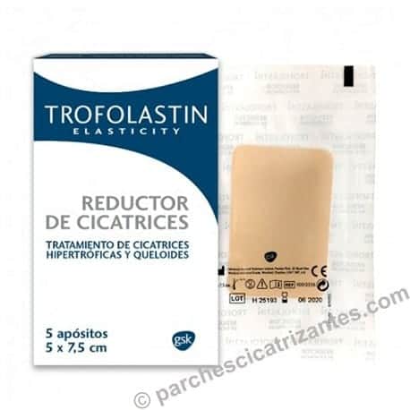 Trofolastin Parches Reductores de Cicatrices Parches cicatrizantes Trofolastin Parches Reductores de Cicatrices