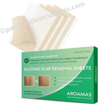 Aroamas parches de silicona para la eliminaci&oacute;n de cicatrices